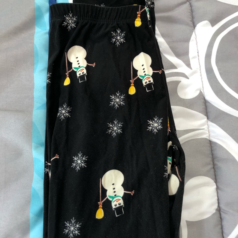 Snowman leggings